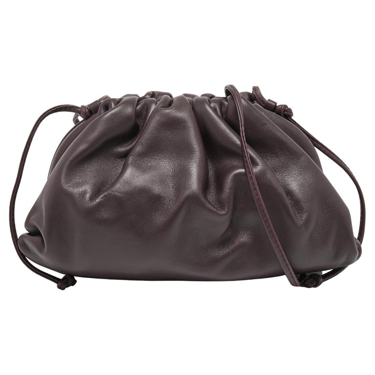 Bottega Veneta Mini Leather Pouch Clutch Bag