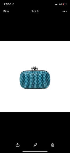 BOTTEGA VENETA, Pochette KNOT in Pelle