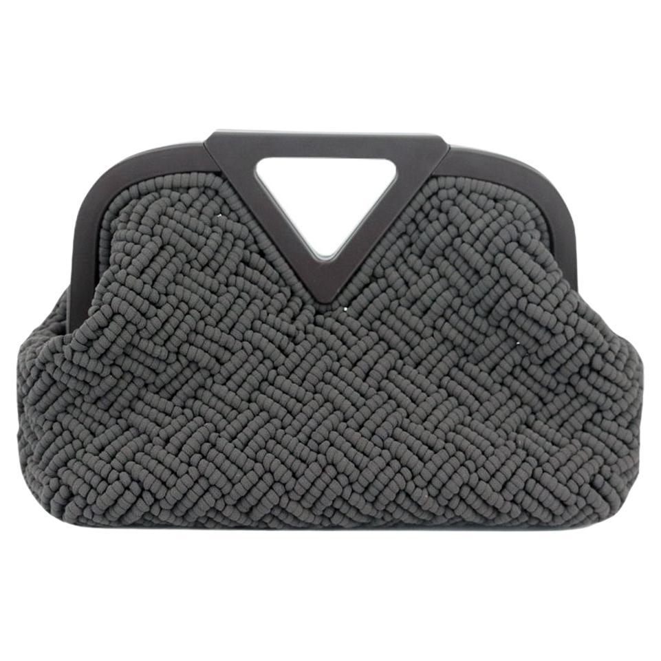 Bottega Veneta Point Medium Crocheted Leather Tote Bag For Sale