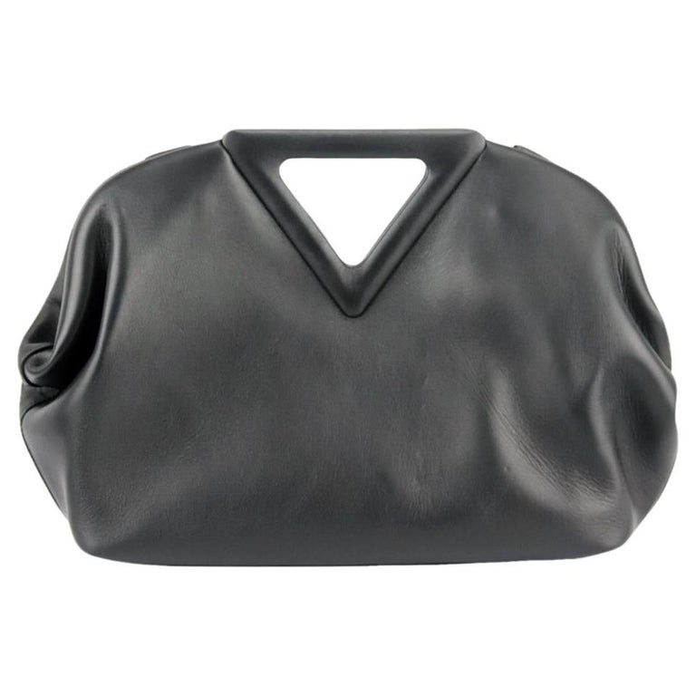 Bottega Point Medium Leather Tote Bag For Sale at 1stDibs