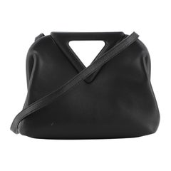 Bottega Veneta Point Shoulder Bag Leather Small