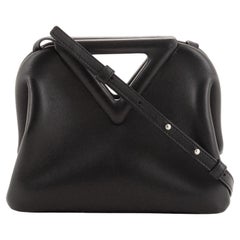 Bottega Veneta Point Shoulder Bag Leather Small