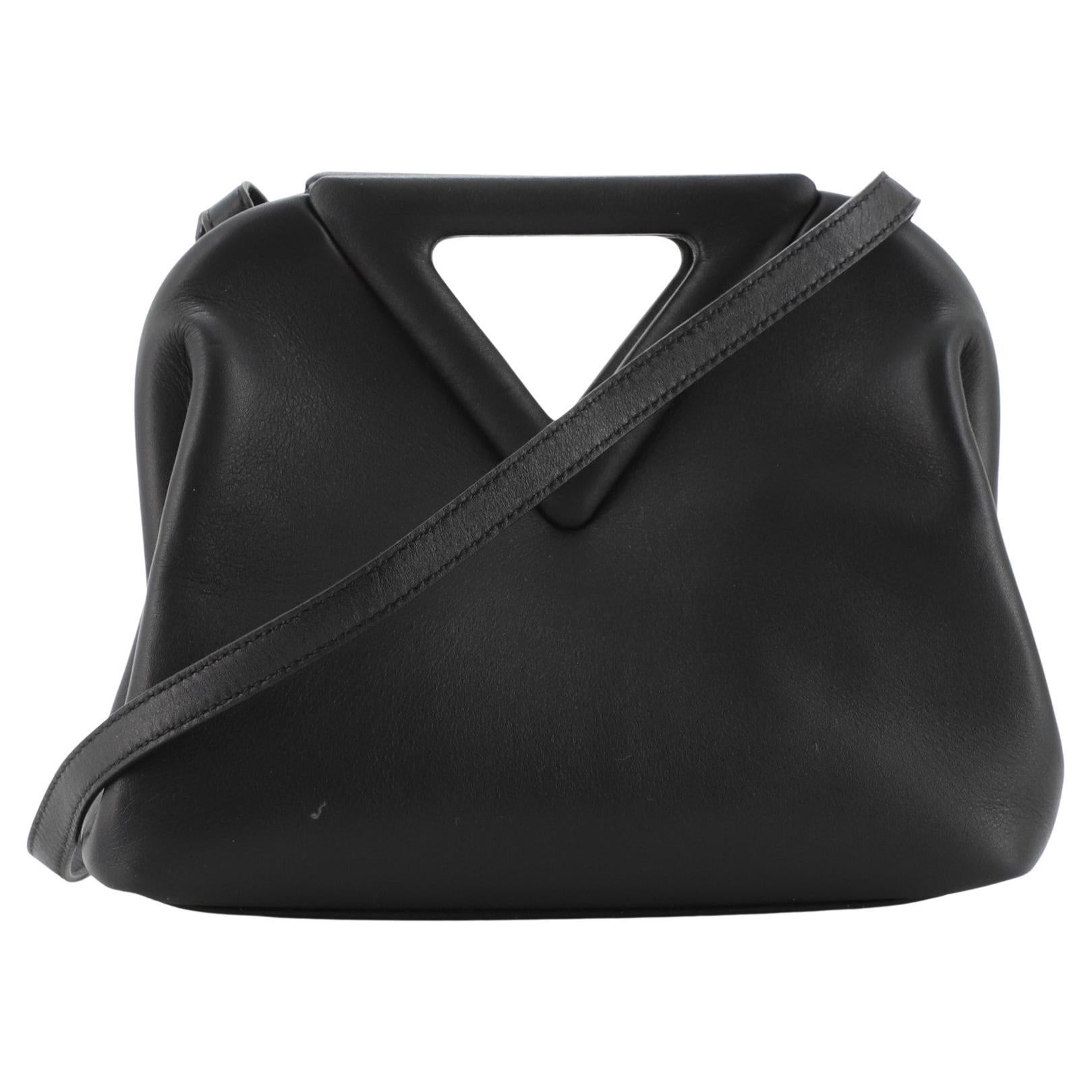 Vintage Bottega Veneta Black Intrecciato Bucket Handbag at 1stDibs ...