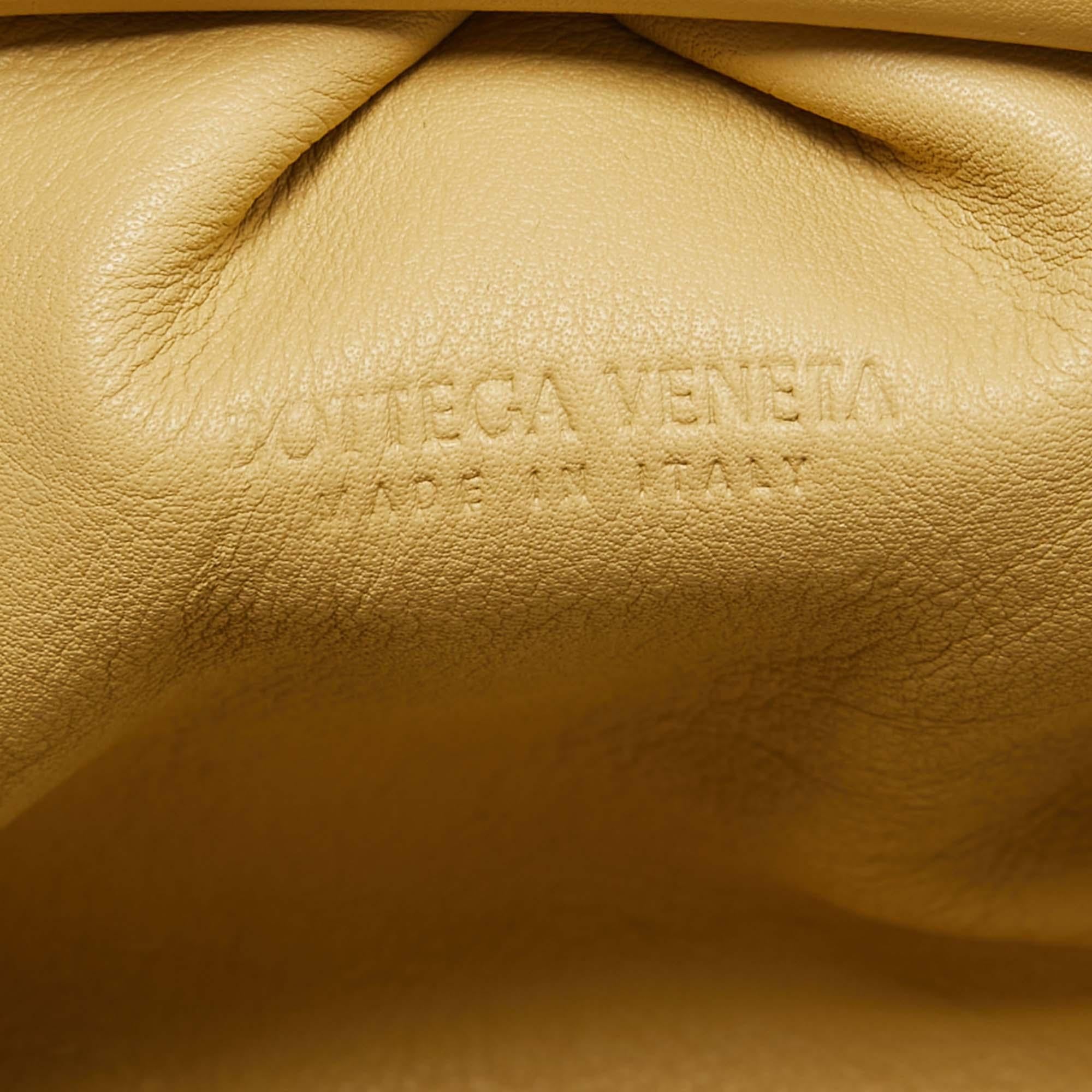 Bottega Veneta Porridge Leather Mini The Pouch Bag For Sale 1