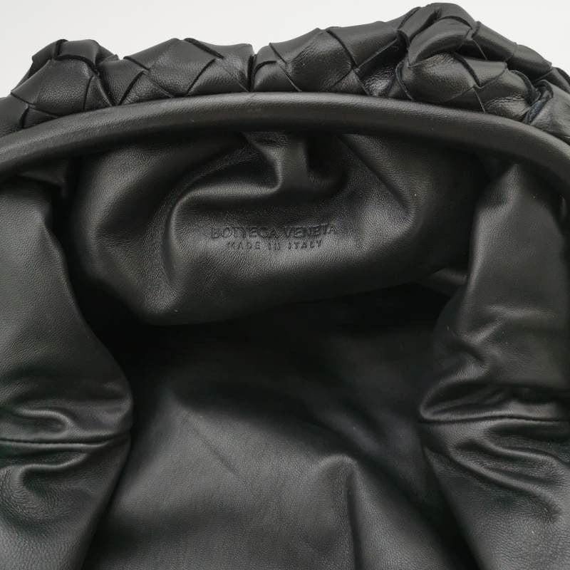 De las mujeres Bottega Veneta Bolso Grande Intrecciato Piel de Becerro Negro Clutch en venta