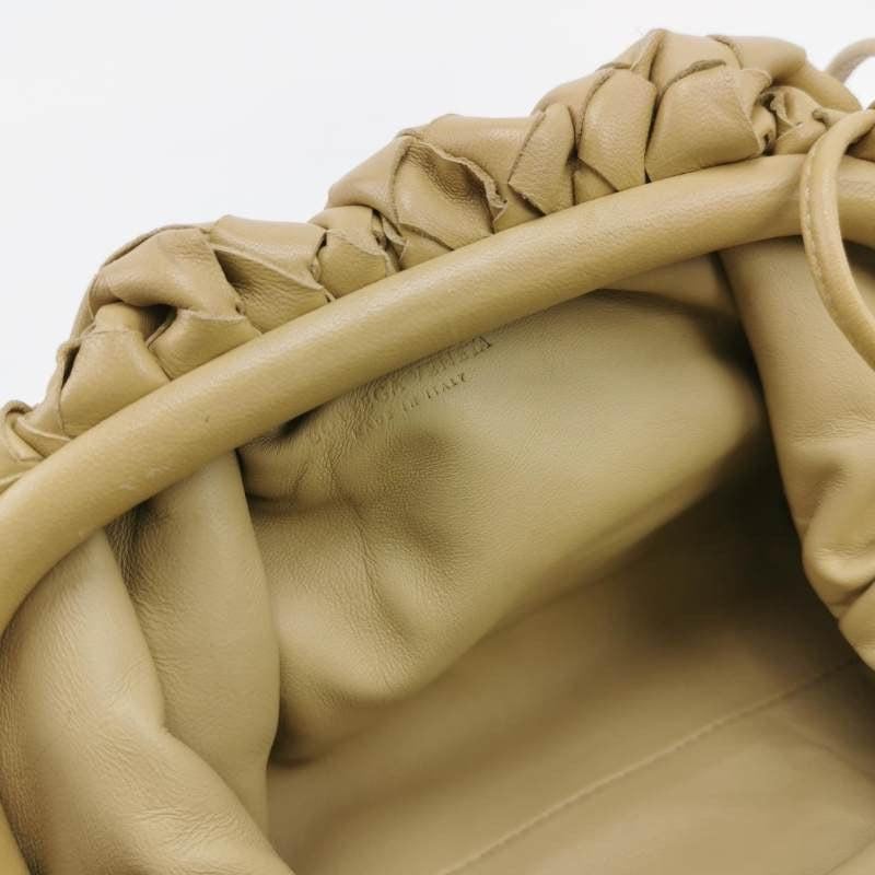 Bottega Veneta Pouch Mini Beige Leather For Sale 1