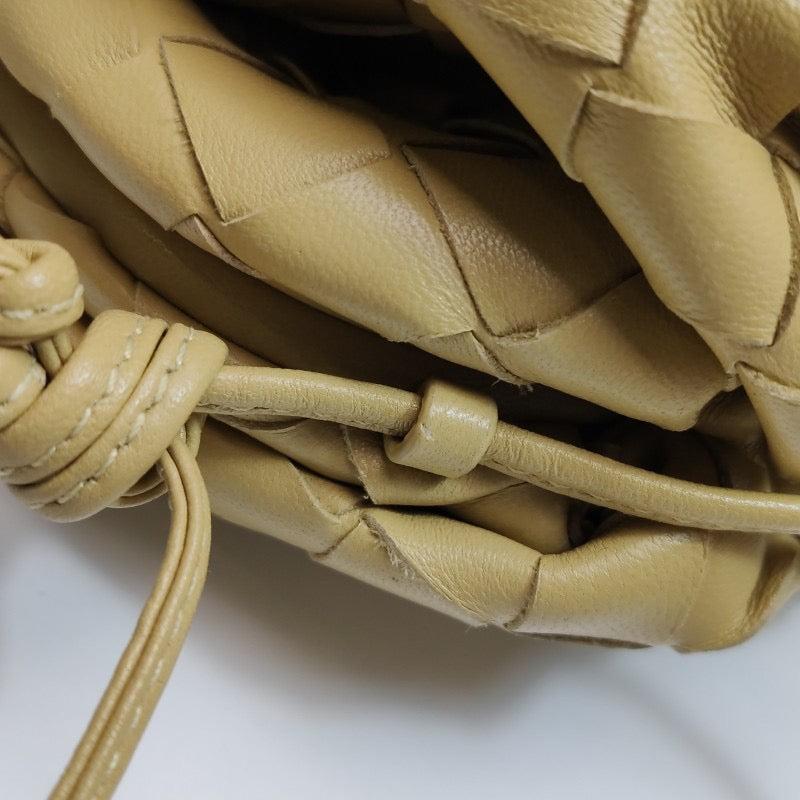 Bottega Veneta Pouch Mini Beige Leather For Sale 4