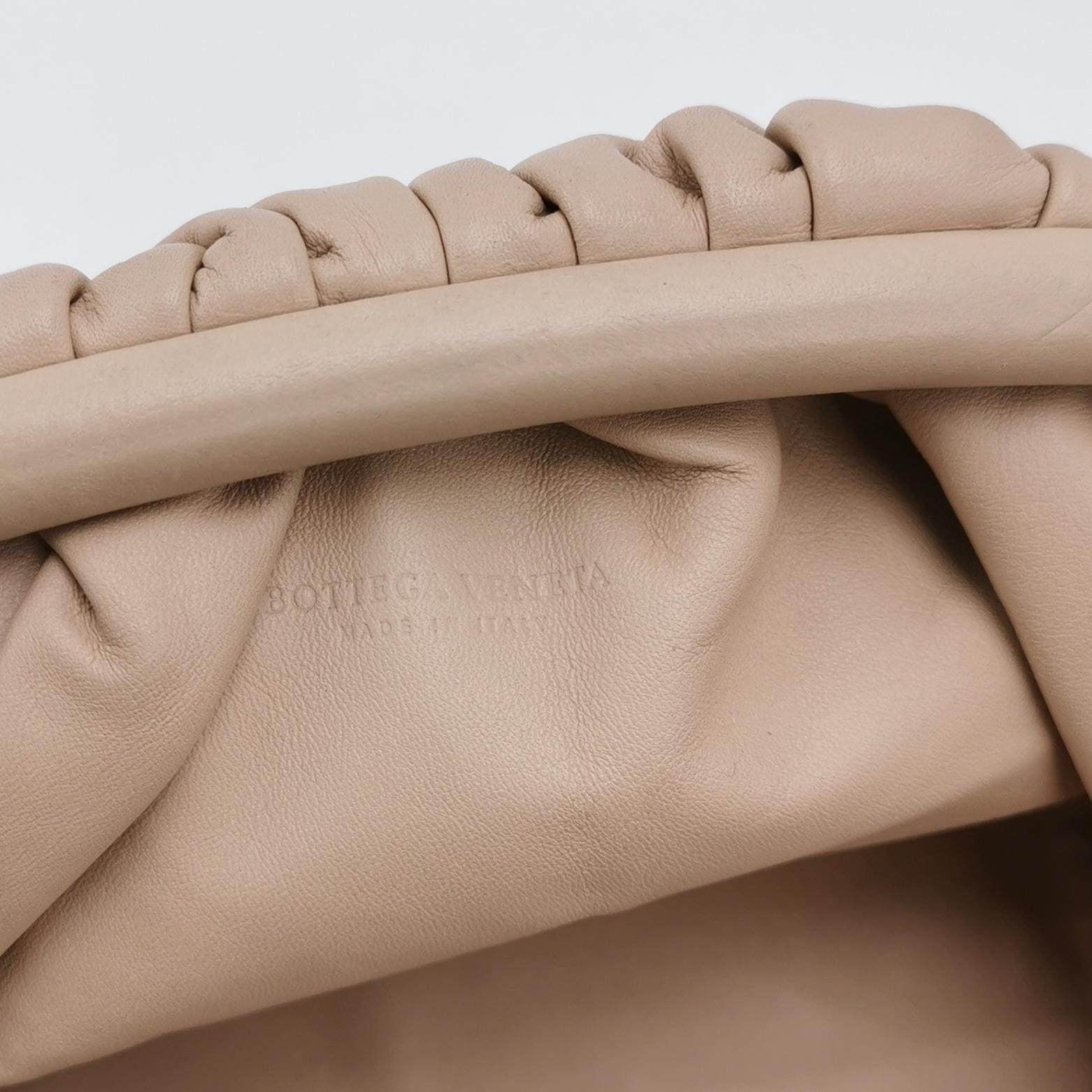 Bottega Veneta Pouch Mini Beige Nude Color Leather For Sale 5