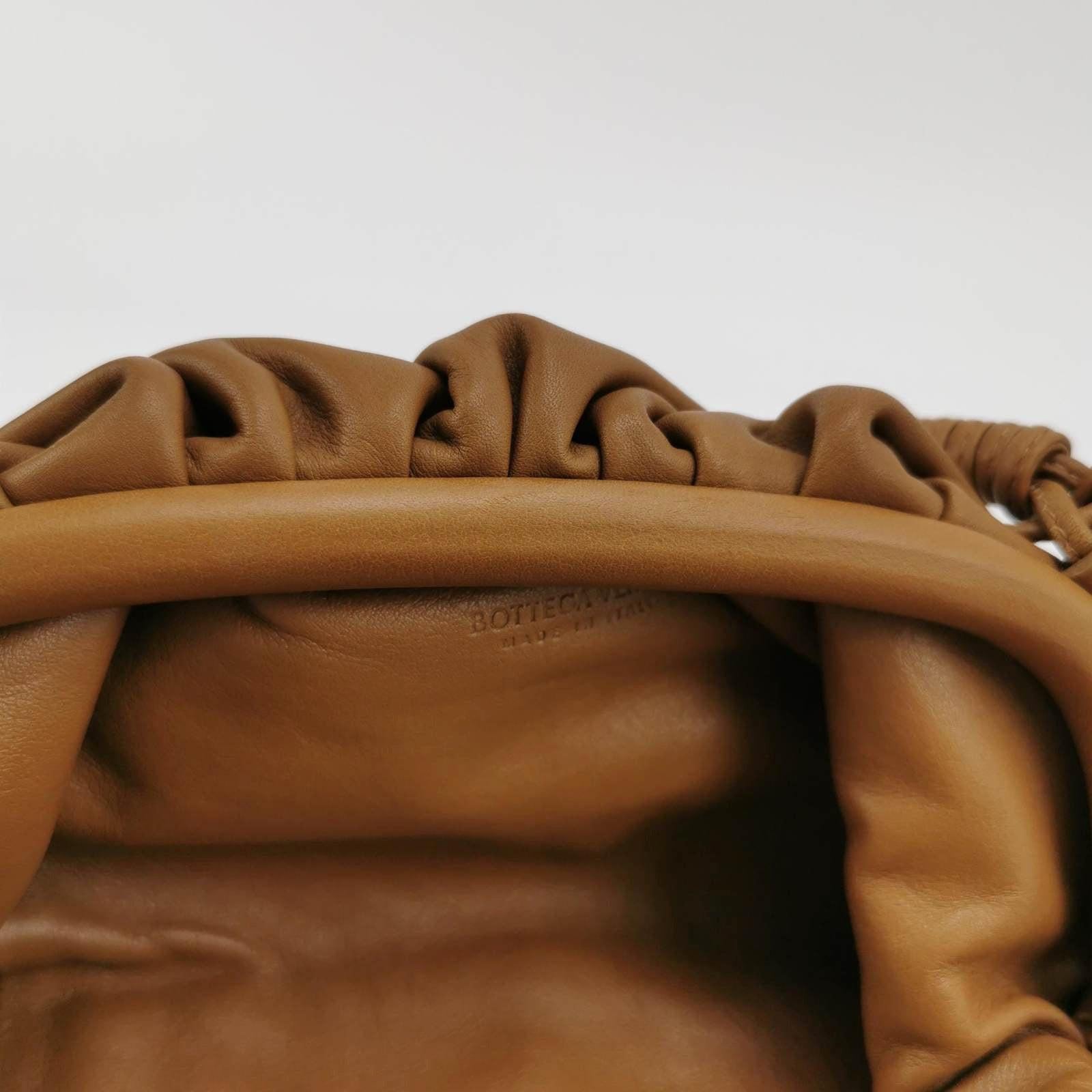 Bottega Veneta Pouch Mini Brown Leather For Sale 6