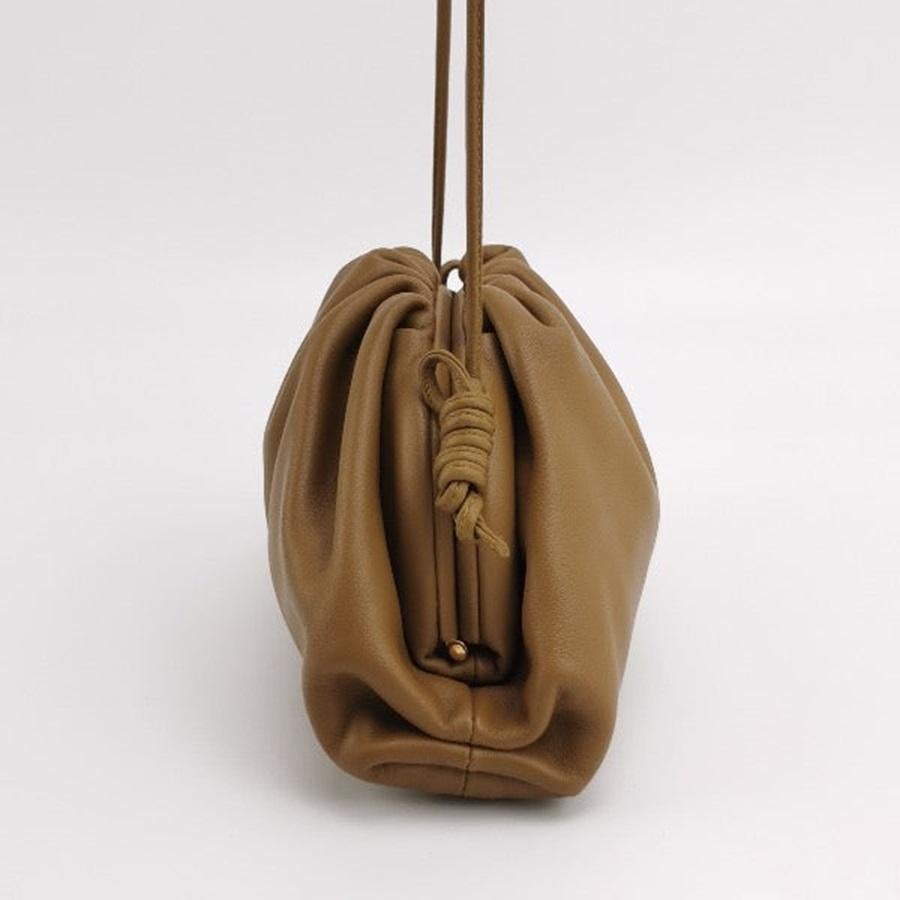 Bottega Veneta Pouch Mini Brown Leather For Sale 1