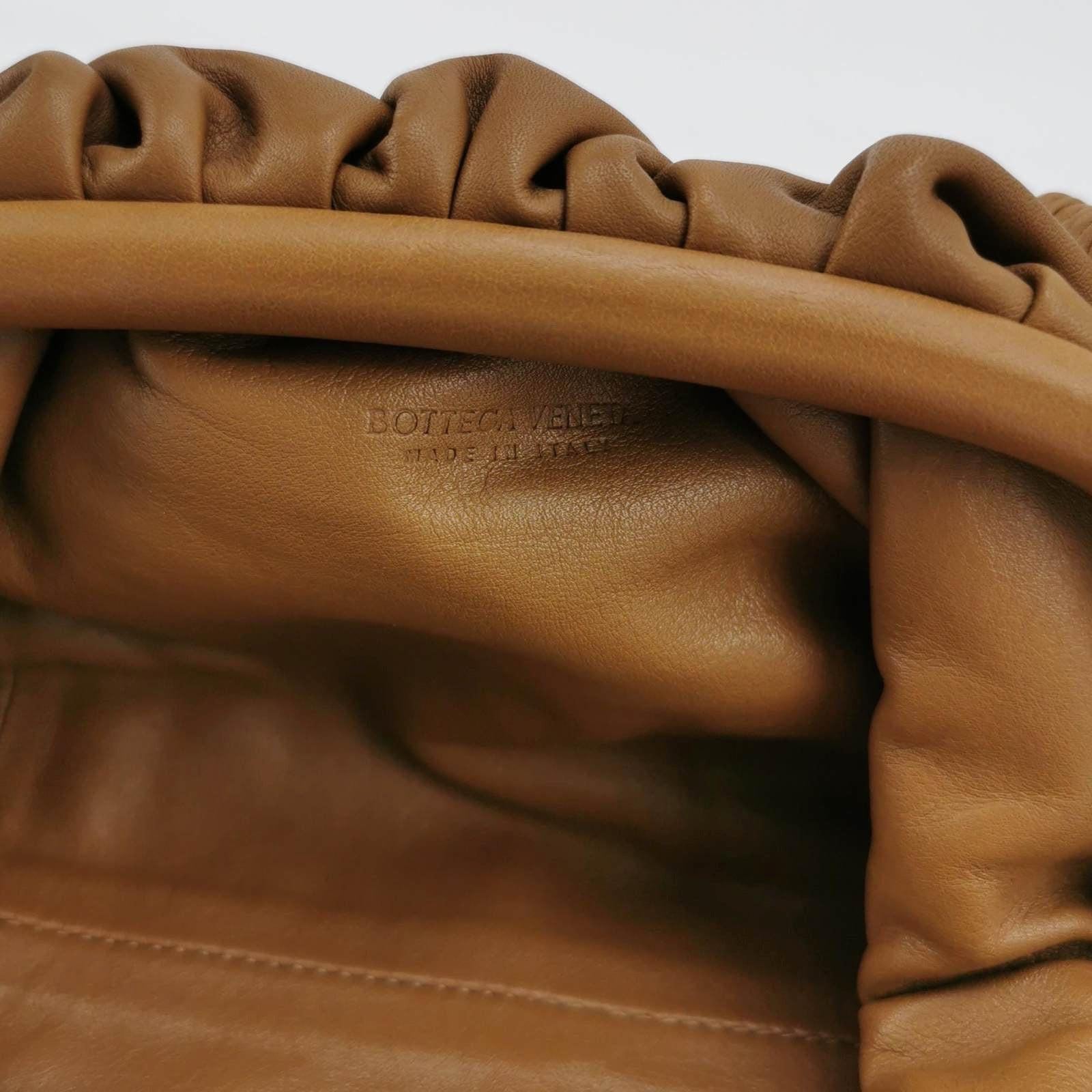 Bottega Veneta Pouch Mini Brown Leather For Sale 3