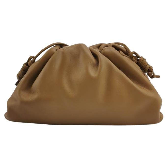 Bottega Veneta Pouch Mini Brown Leather For Sale