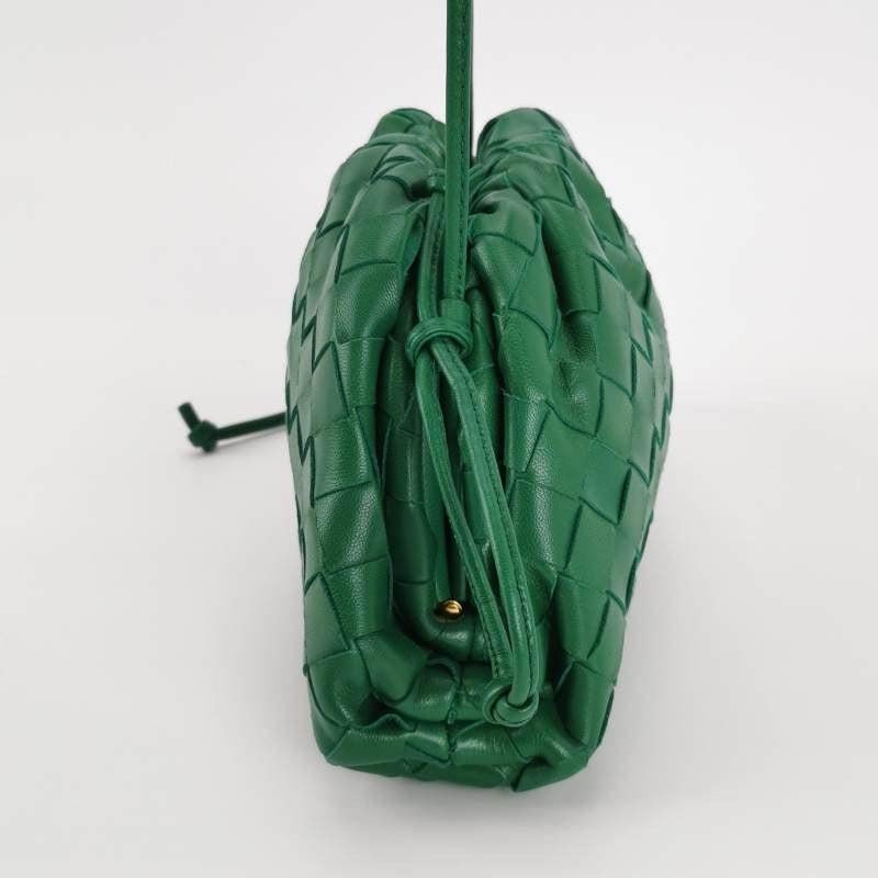 Bottega Veneta Pouch Mini Leather Parakeet Green 1