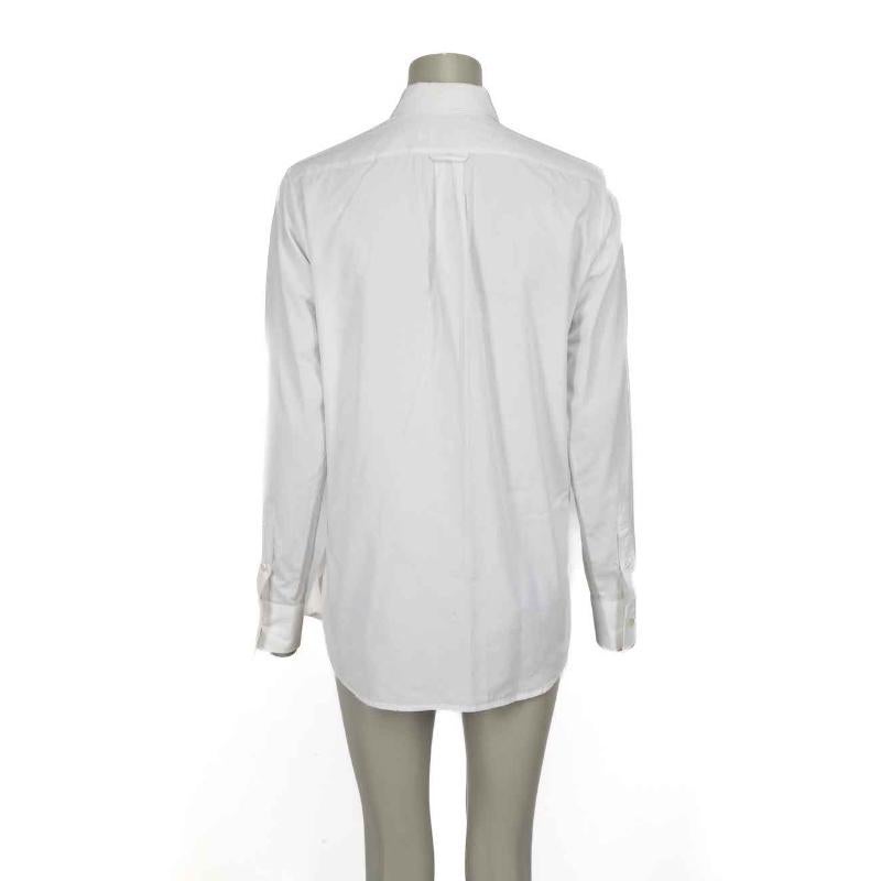 Bottega Veneta Pre Fall 2019 White Shirt Size XS In Good Condition In London, GB
