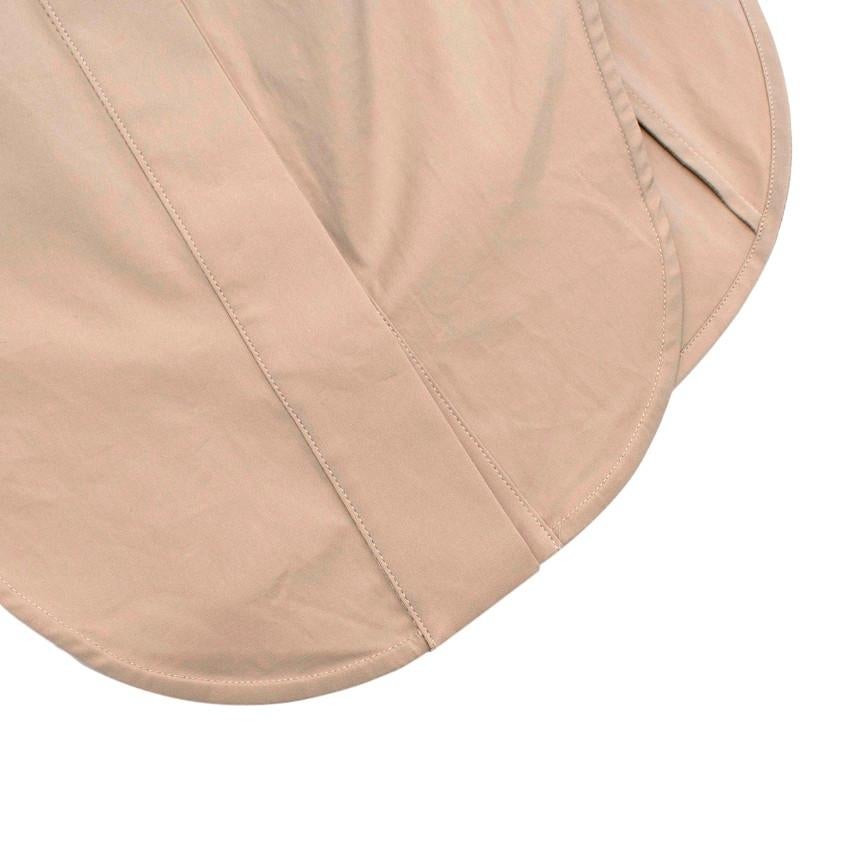 Women's Bottega Veneta Pre Spring Stretch Cotton Safari Shirt For Sale