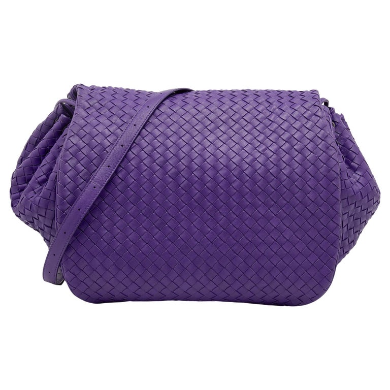 bottega purple bag