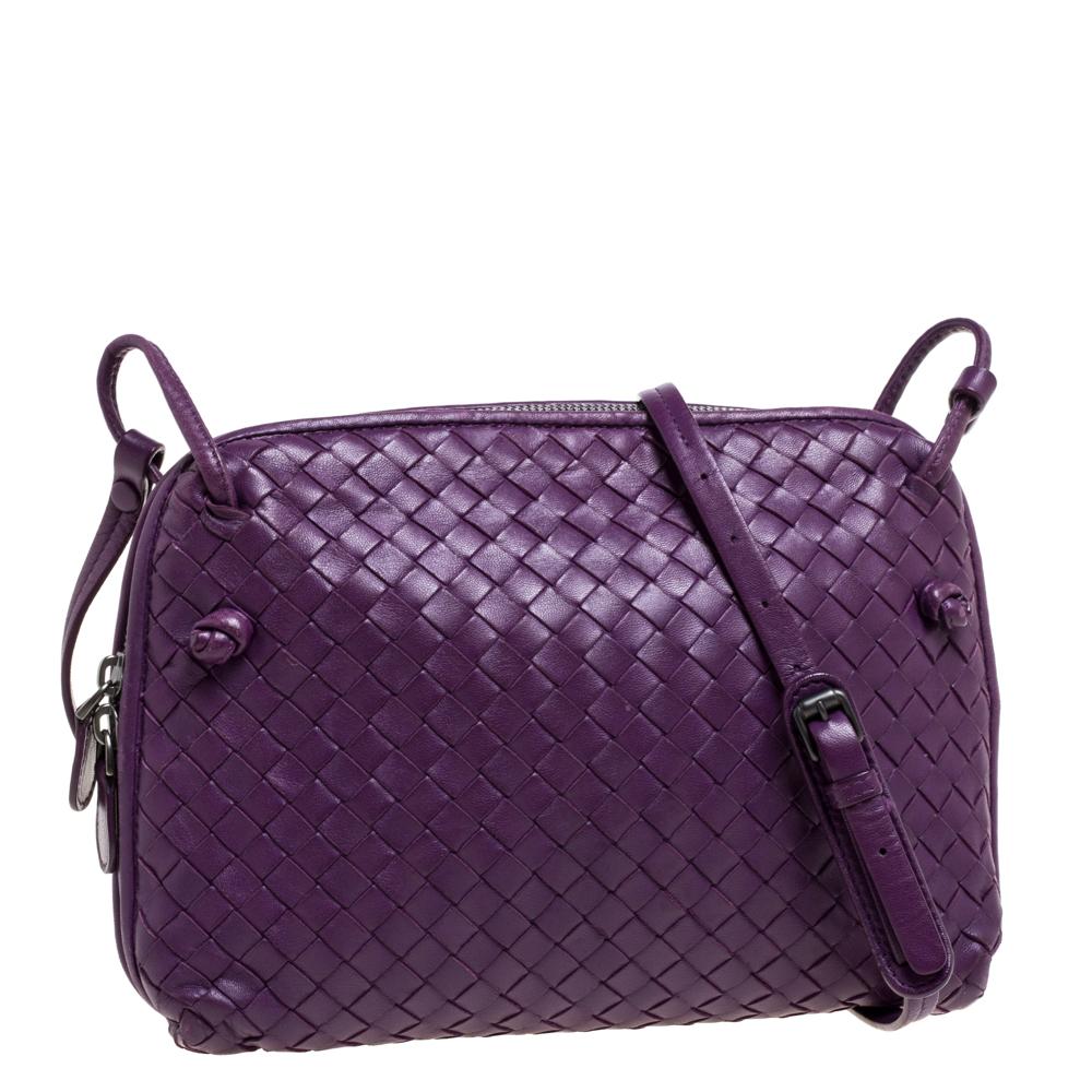 bottega veneta purple bag