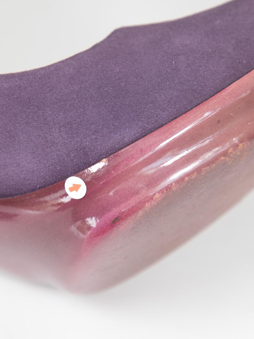 Bottega Veneta Purple Suede Pumps Size IT 37.5 For Sale 5