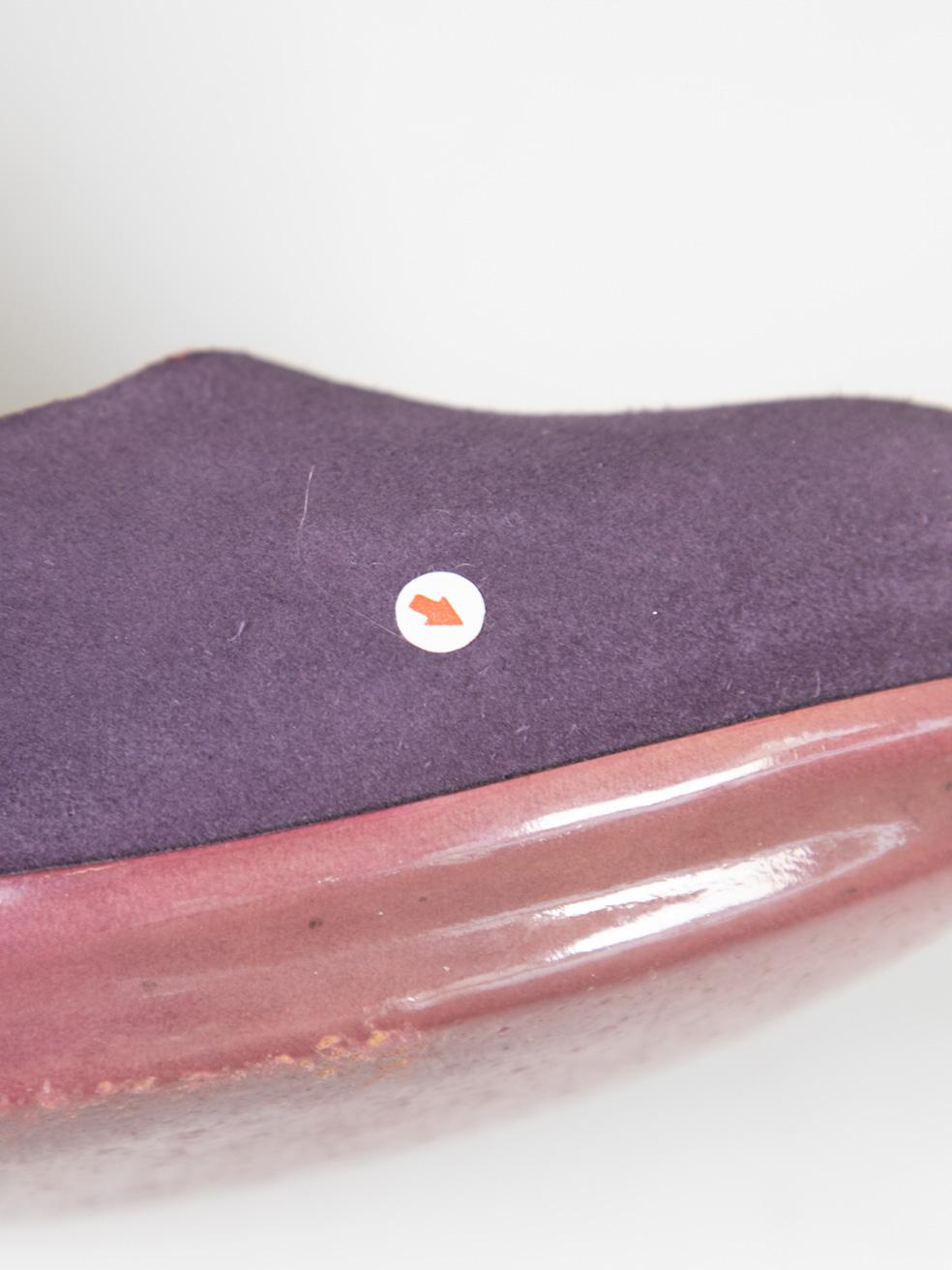 Bottega Veneta Purple Suede Pumps Size IT 37.5 For Sale 1