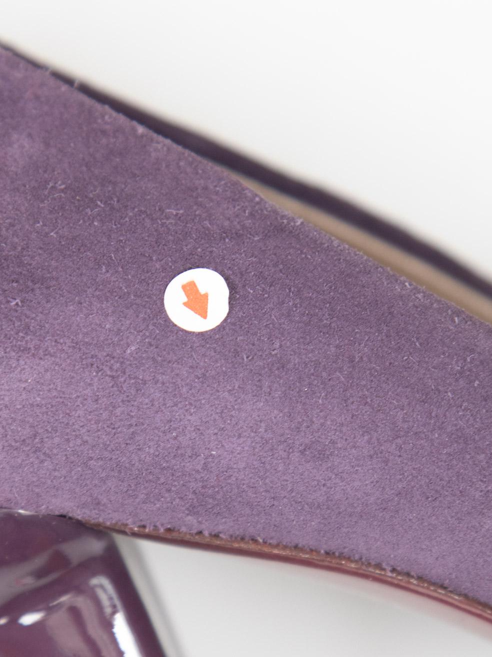 Bottega Veneta Purple Suede Pumps Size IT 37.5 For Sale 3