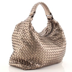 Bottega Veneta  Pyramid Hobo Intrecciato Nappa Medium