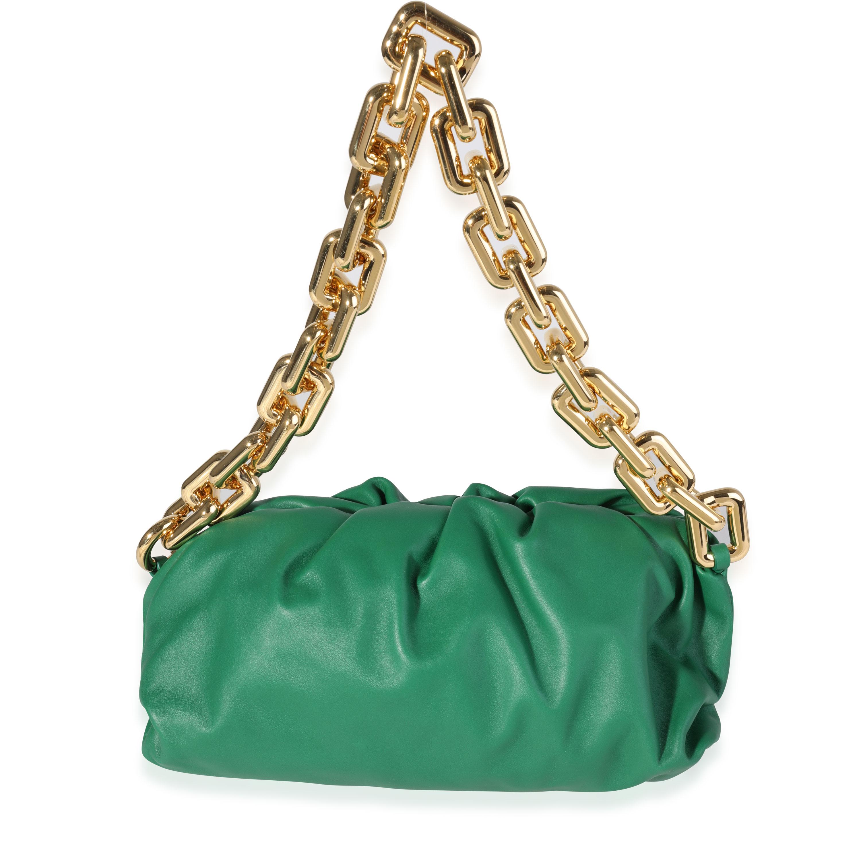 Listing Title: Bottega Veneta Racing Green Lambskin Chain Pouch
SKU: 118884
MSRP: 3800.00
Condition: Pre-owned (3000)
Handbag Condition: Never Worn
Brand: Bottega Veneta
Model: Chain Pouch
Origin Country: Italy
Handbag Silhouette: Clutch;Evening