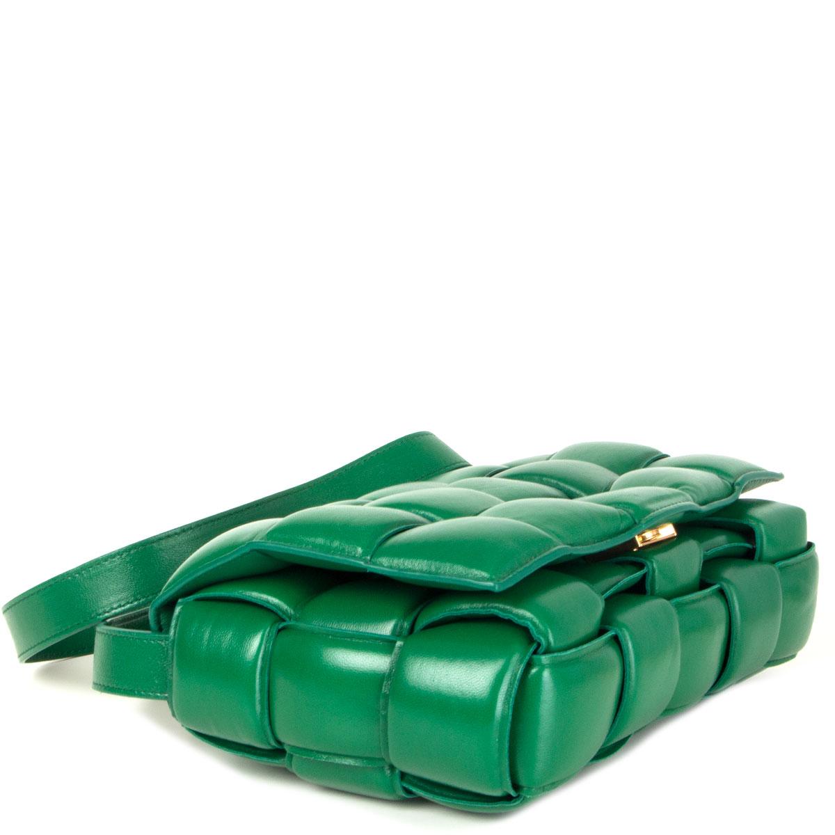 bottega green purse