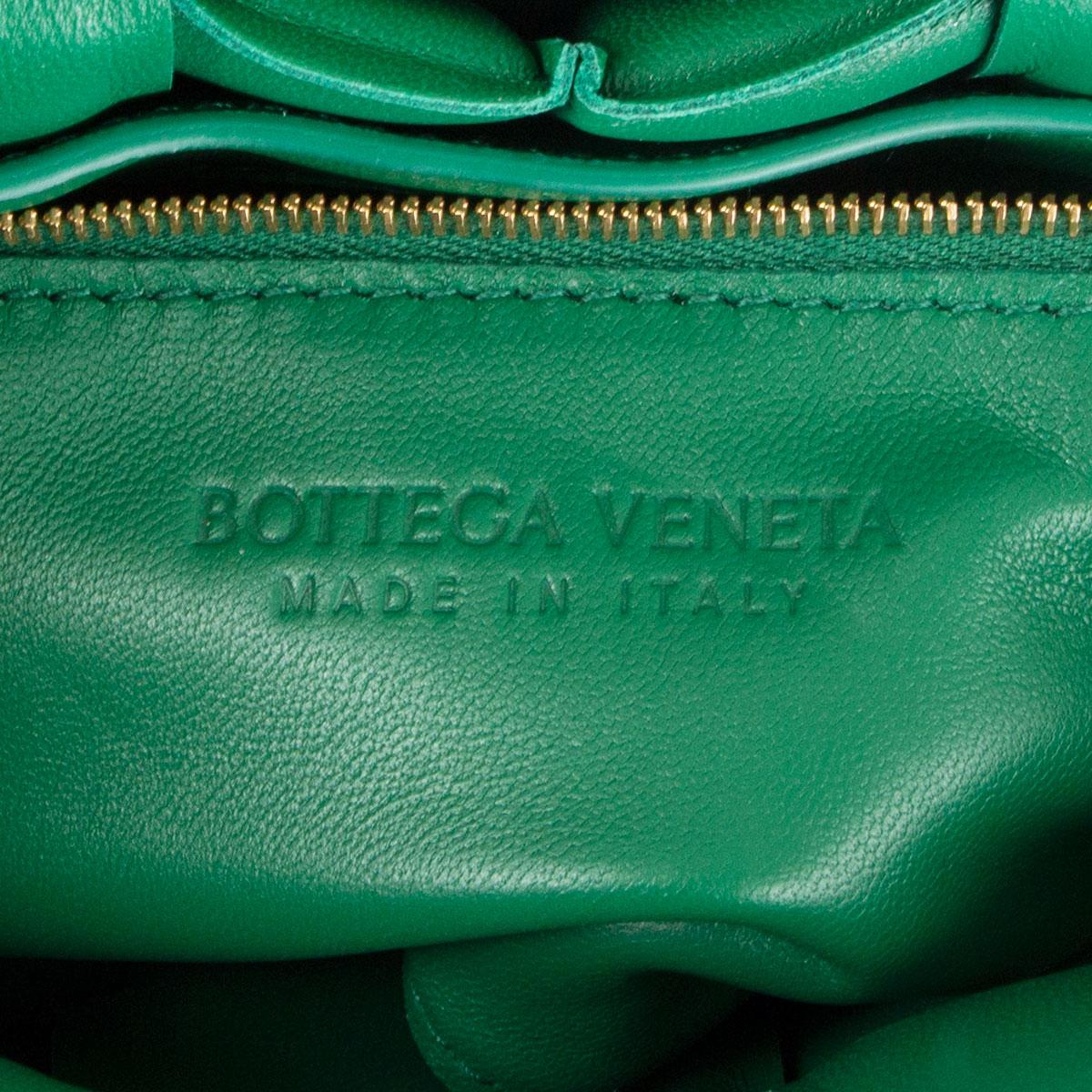 Women's BOTTEGA VENETA Racing green leather PADDED CASSETTE Crossbody Shoulder Bag