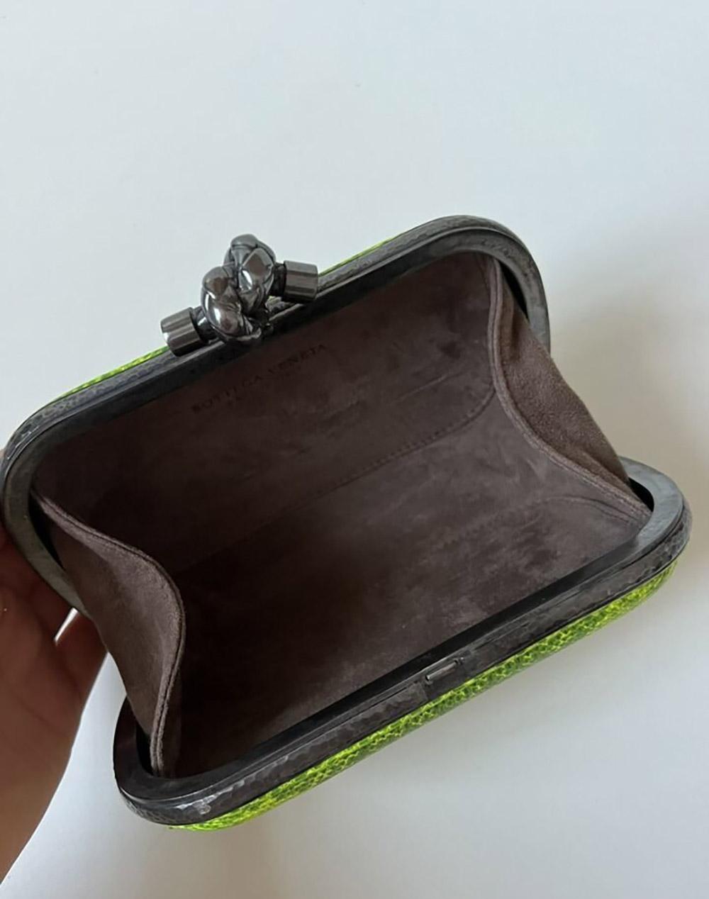 Bottega Veneta Rare Iconic Pochette Knot Clutch 4