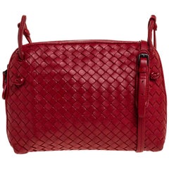 Nodini leather crossbody bag Bottega Veneta Pink in Leather - 25924058
