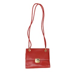 Bottega Veneta Red Marco Polo Bag