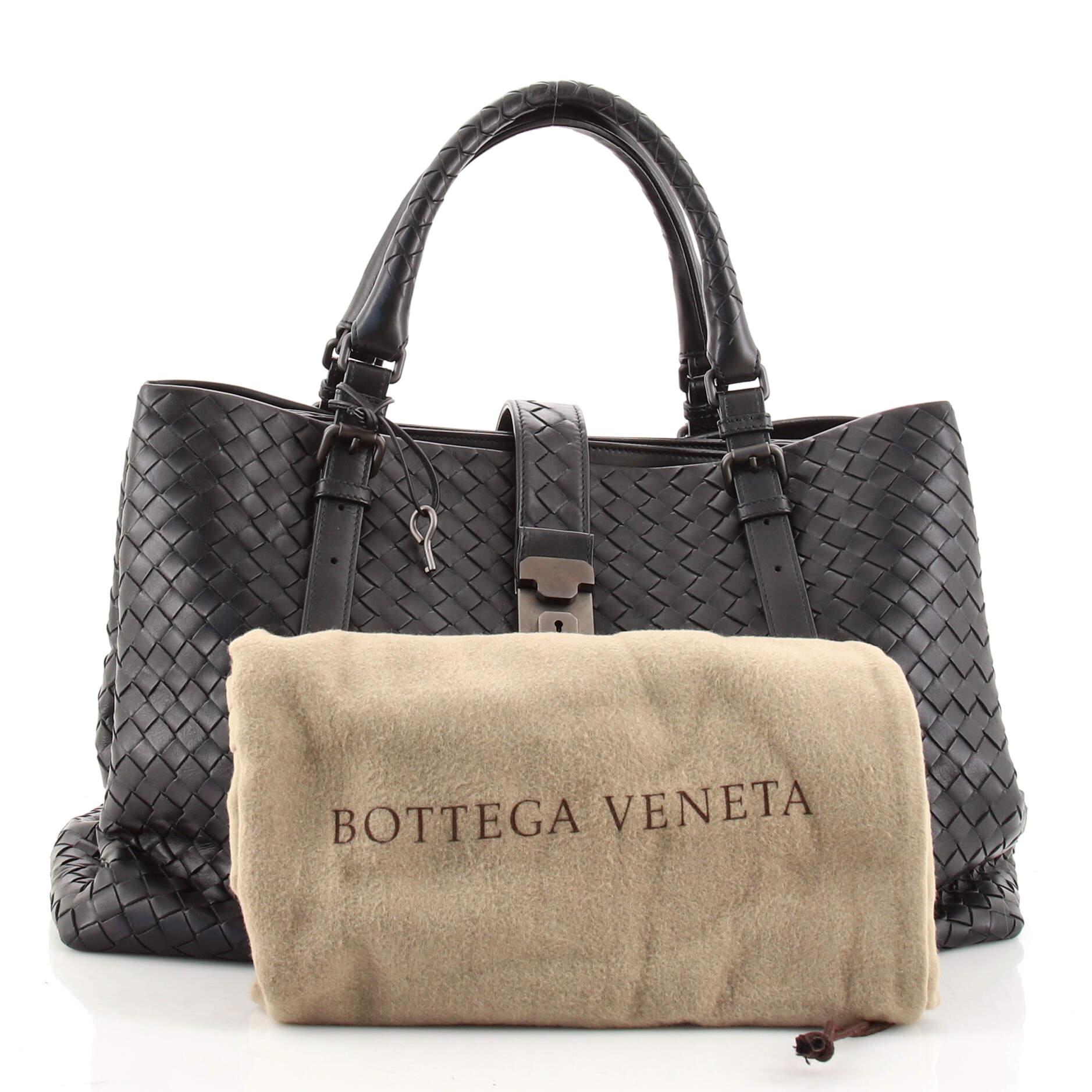 Bottega Veneta Roma Bag Intrecciato Nappa Medium at 1stDibs