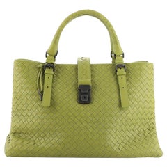 Bottega Veneta Roma Bag Intrecciato Nappa Medium