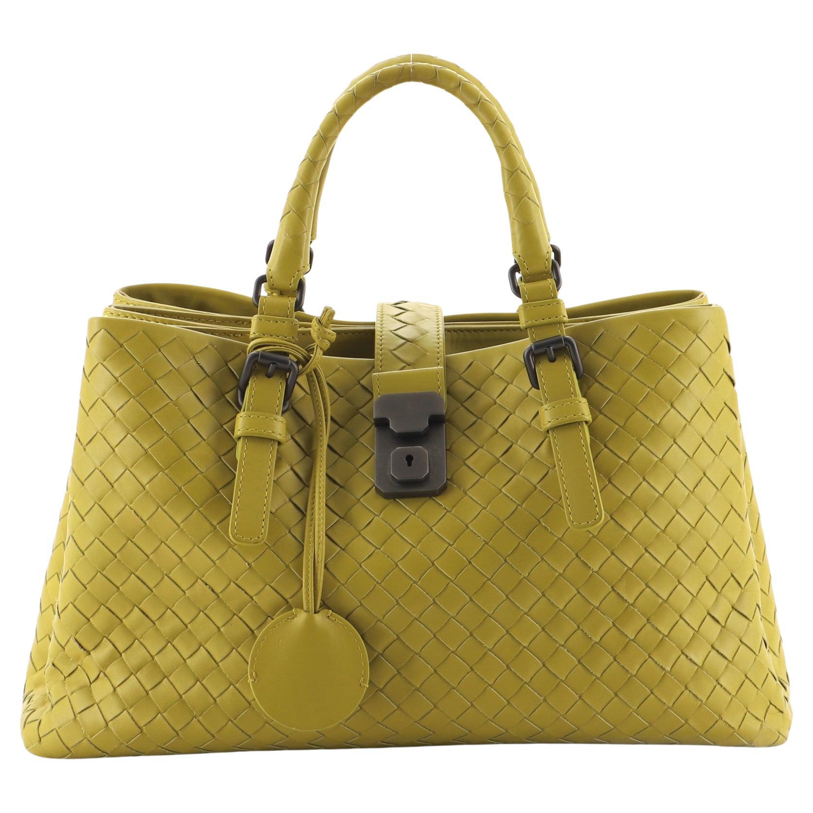 Bottega Vintage Metallic Top Handle Bag For Sale at 1stDibs