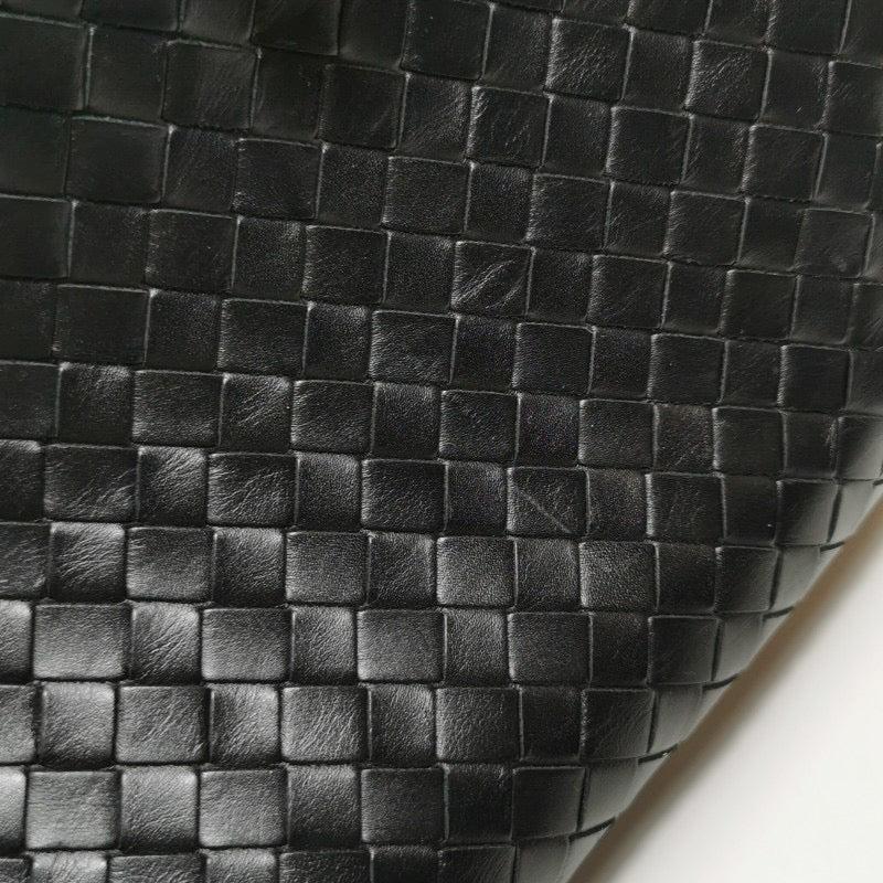 Bottega Veneta Roma Handbag Bag Intrecciato Nappa Leather Black Large 35cm 9