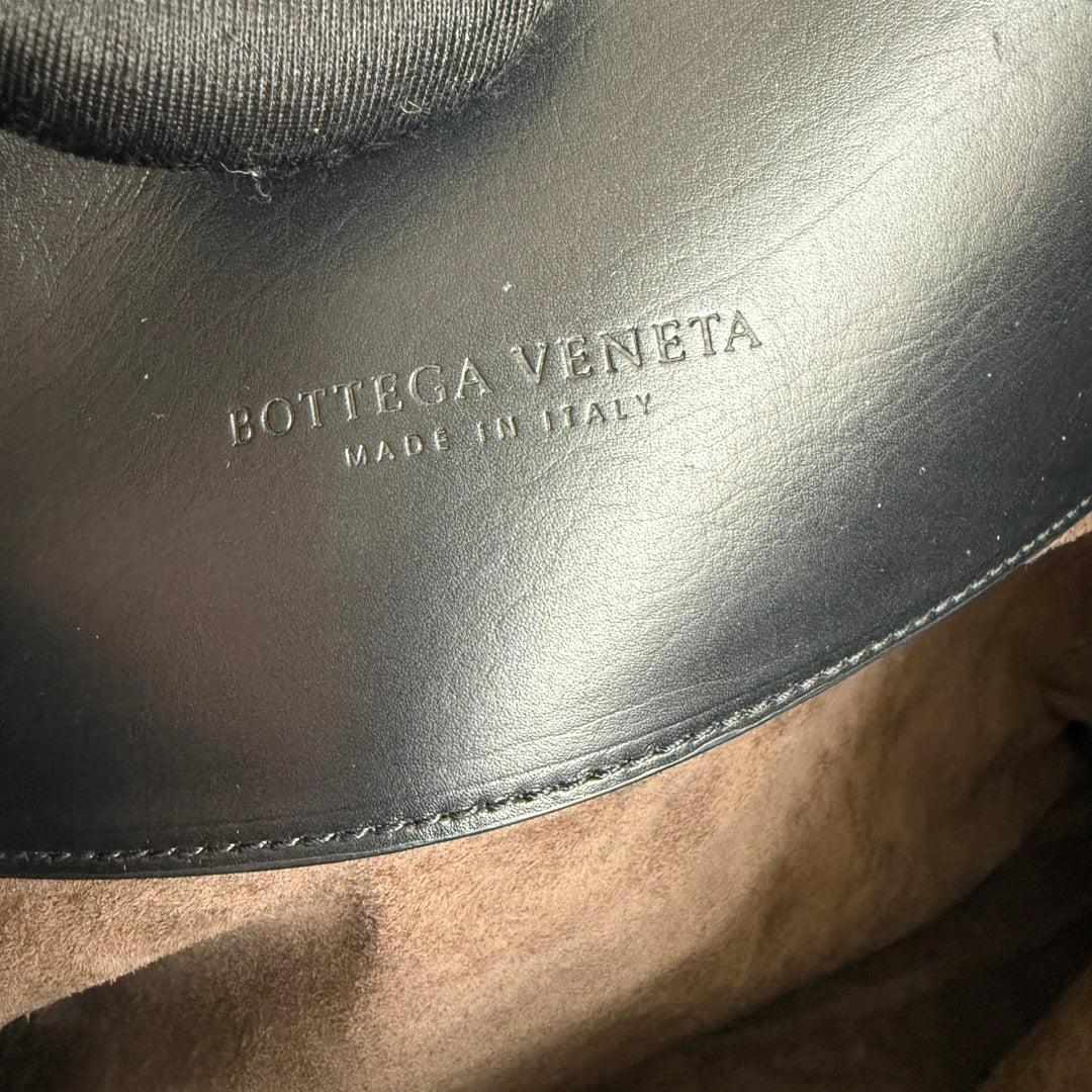 Bottega Veneta Roma Handbag Bag Intrecciato Nappa Leather Black Large 35cm 13