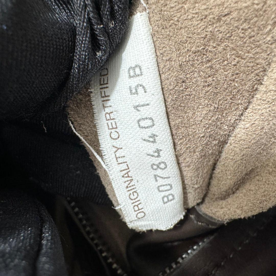 Bottega Veneta Roma Bolso Bolso Intrecciato Nappa Piel Marrón Chocolate Pequeño en venta 12
