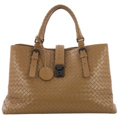 Bottega Veneta Roma Handbag Intrecciato Nappa Medium