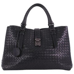 Bottega Veneta Roma Handbag Intrecciato Nappa Medium