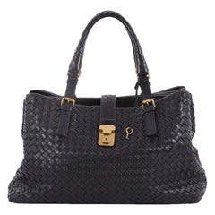 Bottega Veneta Roma Handbag Intrecciato Nappa Medium