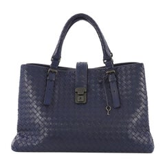Bottega Veneta Roma Handbag Intrecciato Nappa Medium