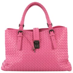 Bottega Veneta Roma Handbag Intrecciato Nappa Medium
