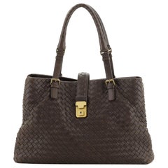 Bottega Veneta Roma Handbag Intrecciato Nappa Medium