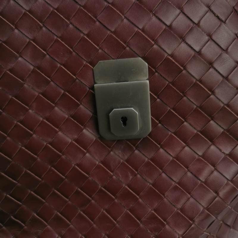 Bottega Veneta Roma Intrecciato Nappa Leather Wine Burgundy Large 35cm 7
