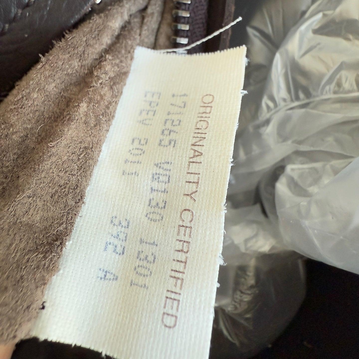 Bottega Veneta Roma Large Intrecciato Nappa Leather Dark Brown 35cm 13