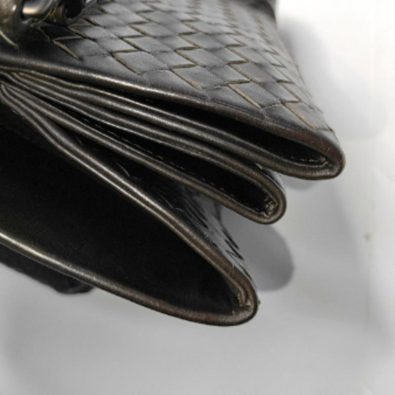 Bottega Veneta Roma Large Intrecciato Nappa Leather Dark Brown 37cm 9