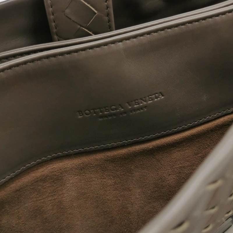 Bottega Veneta Roma Large Intrecciato Nappa Leather Grey 35cm 5