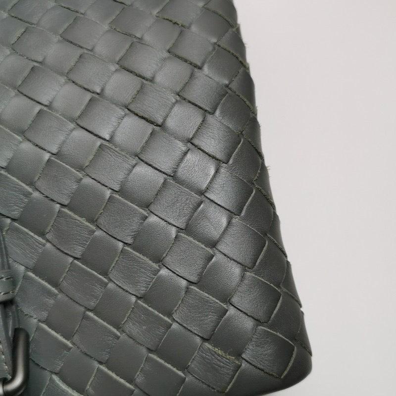 Bottega Veneta Roma Large Intrecciato Nappa Leather Grey 35cm 6