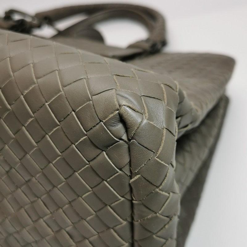 Bottega Veneta Roma Large Intrecciato Nappa Leather Grey 35cm 6