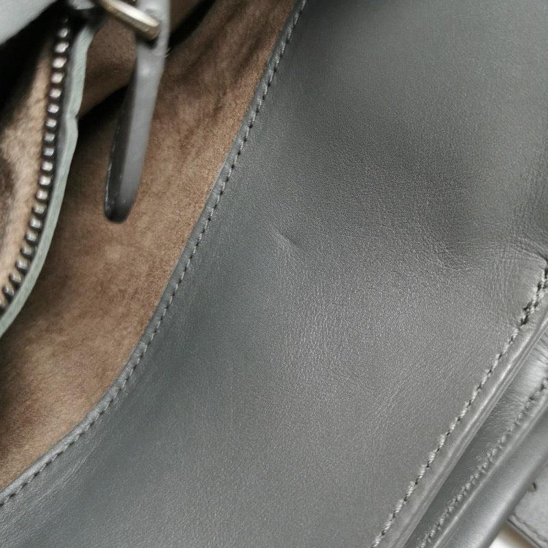 Bottega Veneta Roma Large Intrecciato Nappa Leather Grey 35cm 8